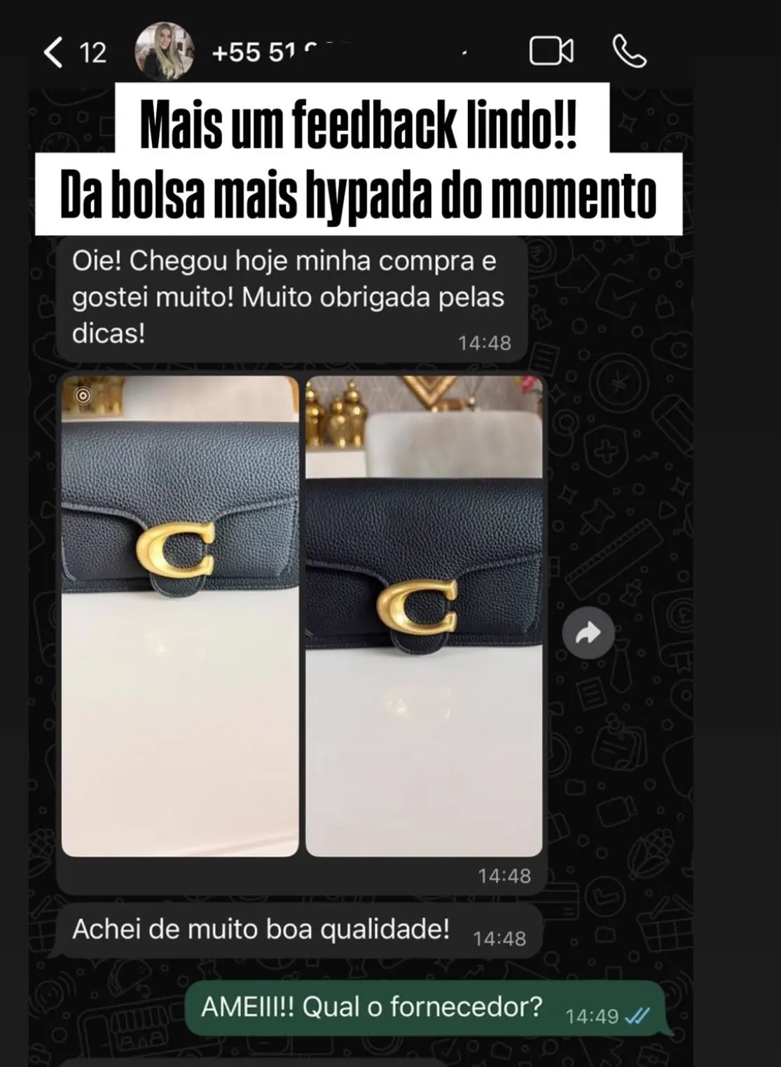 Depoimento da aluna Camila