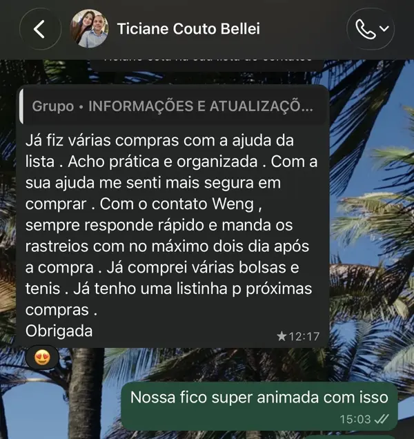 Depoimento da aluna Júlia